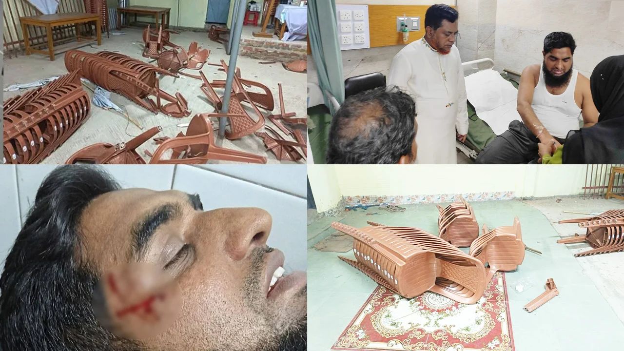 জামায়াতের লাইব্রেরিতে বিএনপির হামলা-ভাঙচুর, আহত ৮