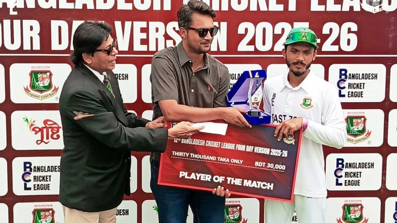 শেষ দিনে ইবাদত ঝড়, ইনিংস ব্যবধানে জিতল পূর্বাঞ্চল