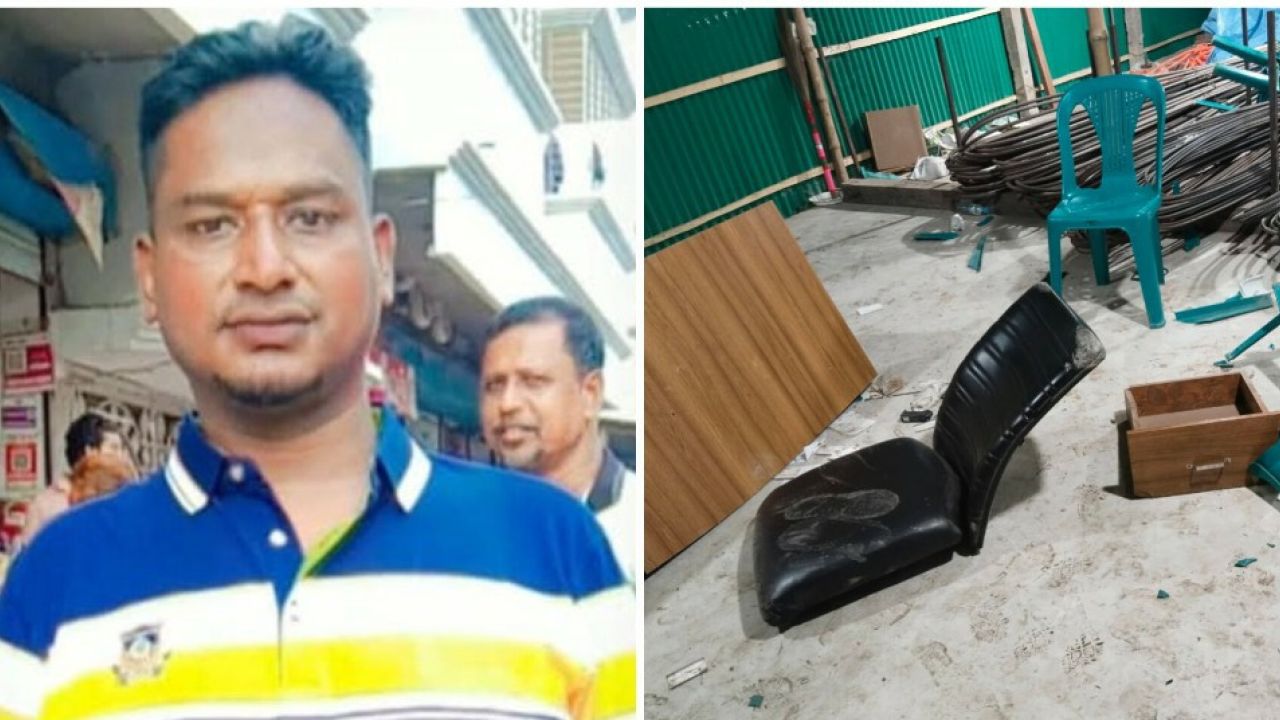 রূপগঞ্জে মাদক ব্যবসায়ীর আস্তানায় এলাকাবাসীর হামলা ও উচ্ছেদ অভিযান