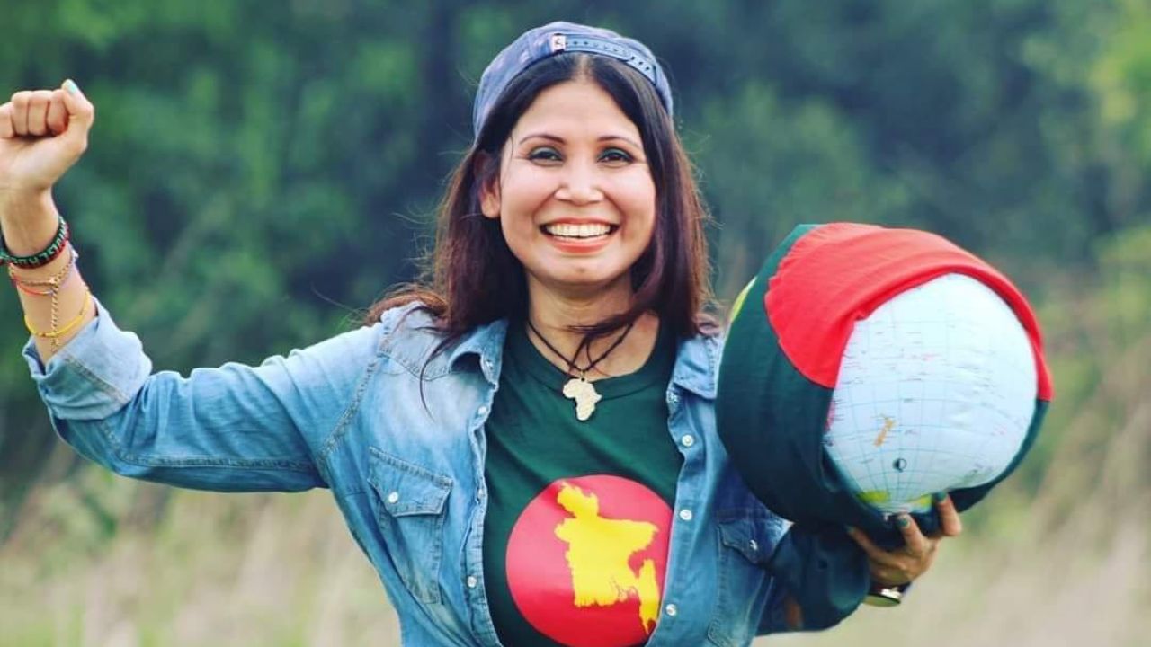 ১৮৪ দেশ ভ্রমণ করে ইতিহাস গড়লেন নাজমুন নাহার